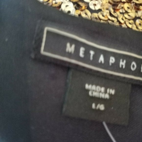 Metaphor Large Gold Sequin New Years Eve Party Dre - Picture 11 of 12